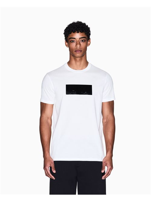 T-shirt regular fit stampa logo vinile ARMANI EXCHANGE | XM000786AF10364/U0009